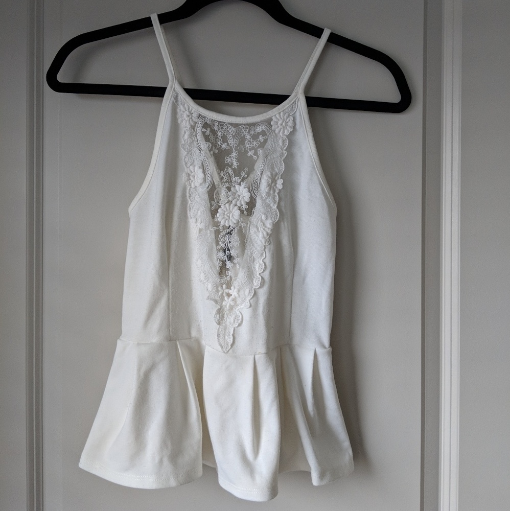 Forever 21 Peplum Top